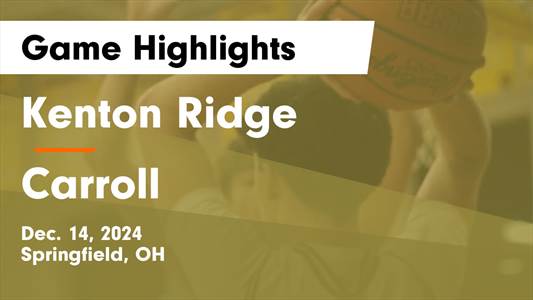 Basketball Recap: Kenton Ridge Comes Up Short