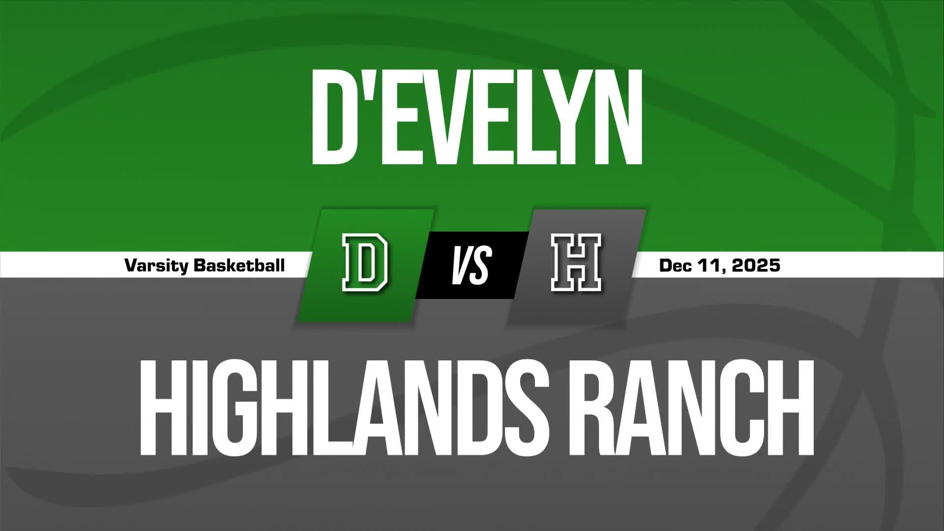 Basketball Game Preview: Highlands Ranch Falcons vs. Douglas Cou