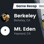 Football Game Recap: Mt. Eden Monarchs vs. Berkeley Yellowjackets