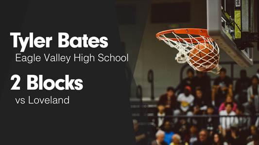 Tyler Bates Game Report: @ Glenwood Springs