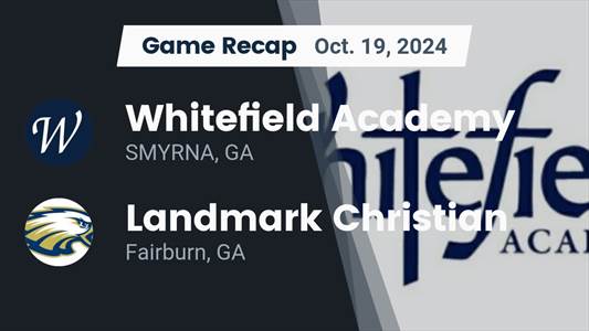 Football Recap: Whitefield Academy Skates Past Walker with Ease