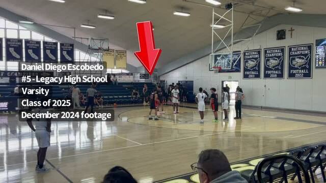 Basketball Recap: Diego Escobedo's Big Game Can't Quite Lead Leg