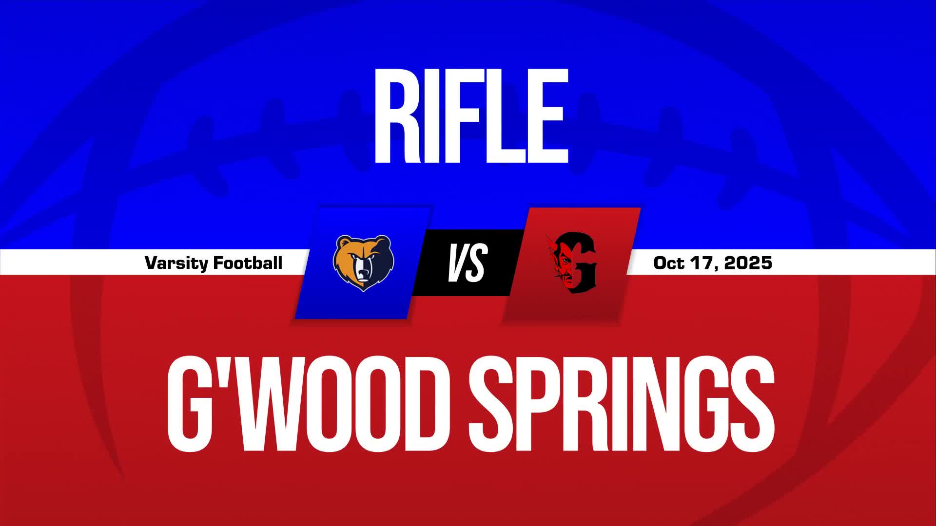 Football Recap: Rifle Comes Up Short + How To Watch