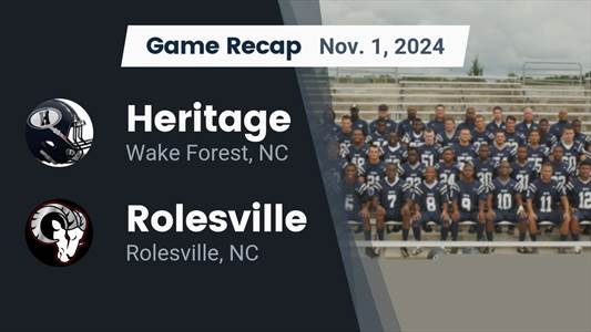 Football Recap: Heritage Takes a Loss