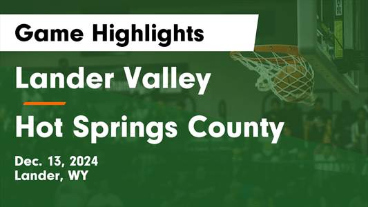Basketball Recap: Lander Valley Victorious
