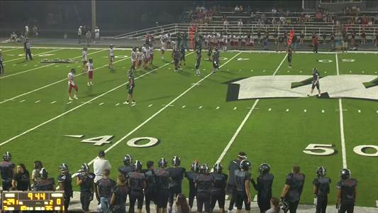 Football Recap: Caney Valley Starts Season with  Loss at Home