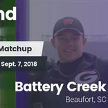 Football Game Recap: Battery Creek vs. Woodland