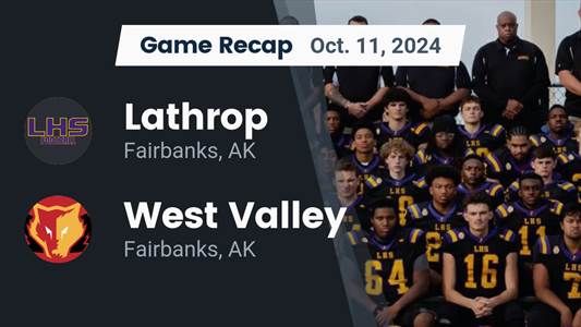Football Recap: Lathrop's Run of Five Straight  Victories Now Over