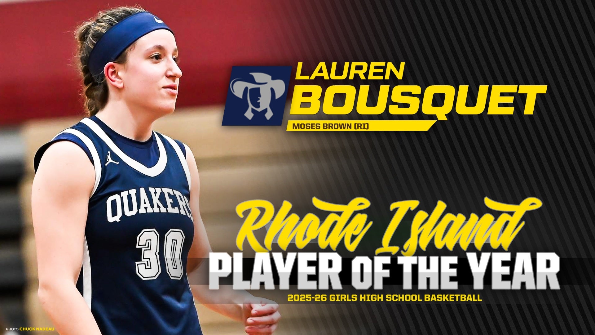 Lauren Bousquet named 2025-26 MaxPreps Rhode Island High School Girls Basketball Player of the Year