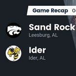 Football Game Recap: Sand Rock Wildcats vs. Ider Hornets