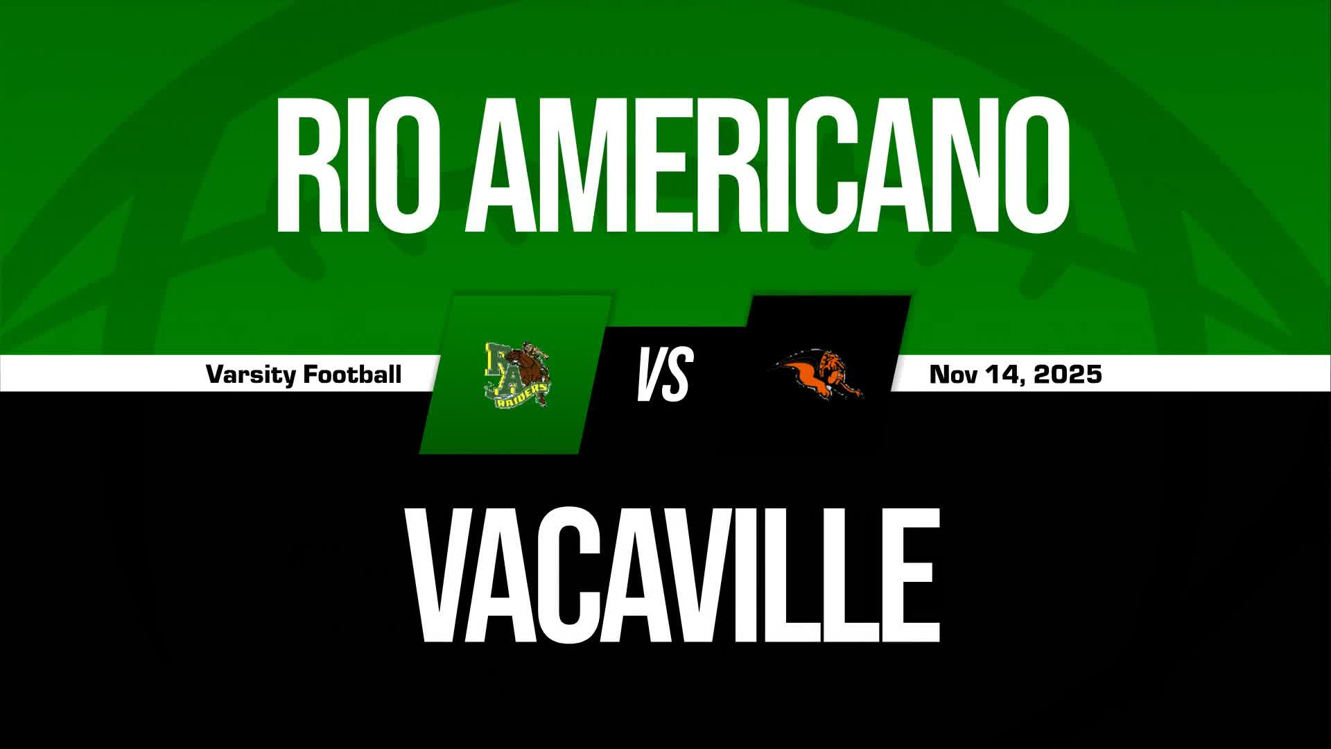 Football Game Preview: Rio Americano Raiders vs. Woodcreek Timberwolves + Official Tickets