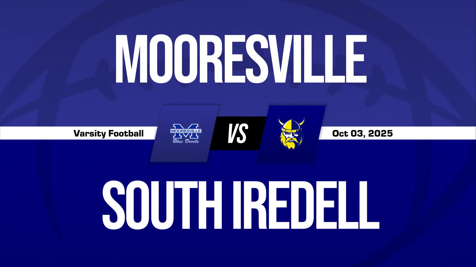 Football Recap: Mooresville's  Win  on Friday Extends Winning St