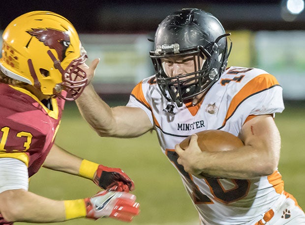 Minster is one of five Midwest Athletic Conference schools ranked in this week's polls.