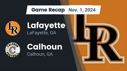 Football Recap: Lafayette Sets Scoring Season-High Against Calho