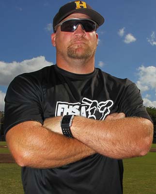 Head coach Bruce Aven