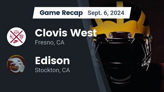 Football Recap: Clovis West Takes a Loss