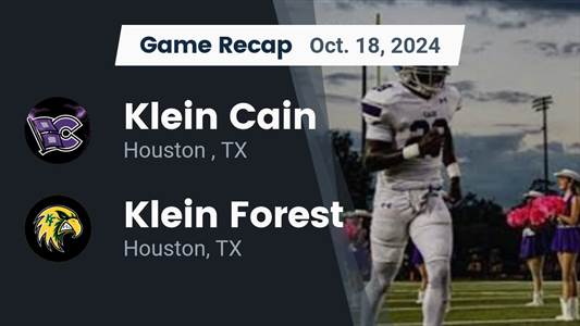 Football Recap: Klein Forest Comes Up Short