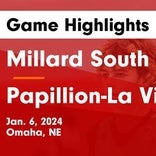 Millard South piles up the points against Bellevue East