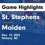 St. Stephens vs. Maiden