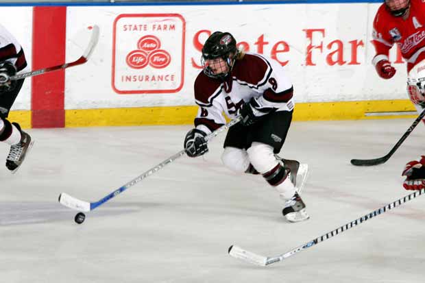 Amanda Kessel, just like her brother Phil, is within reach of an Olympic gold medal this week.