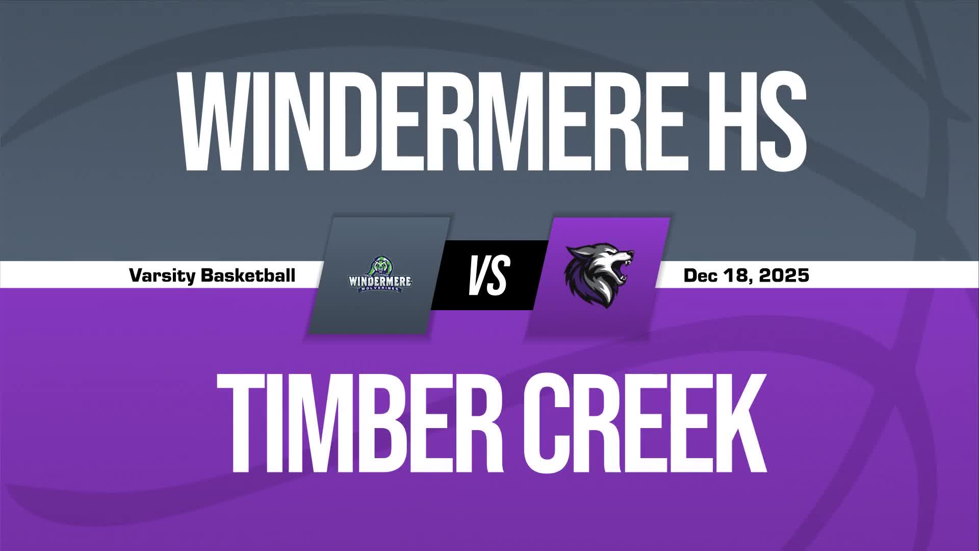 Lucas Boyd Game Report: @ Timber Creek