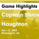 Captain Shreve piles up the points against Haughton