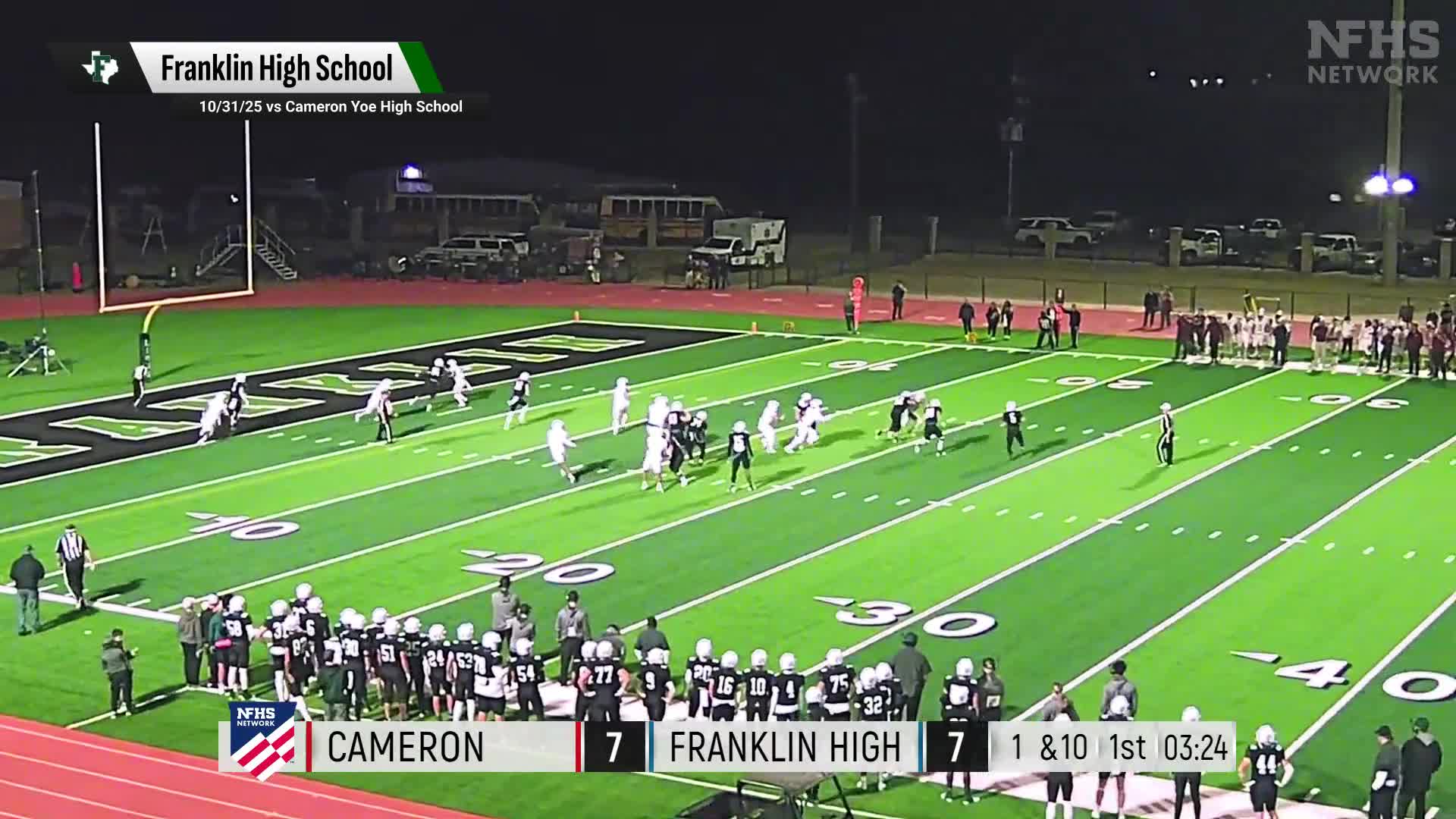 Football Recap: Five Straight Home  Wins for Franklin + How To Watch