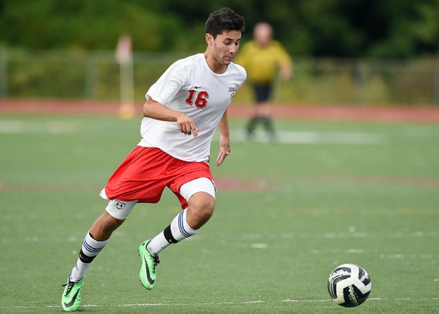 Will Bennett of Somers High was selected as the NSCAA/MaxPreps boys' soccer player of the week from New York for Oct. 13-19.