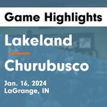 Basketball Game Recap: Lakeland Lakers vs. Churubusco Eagles