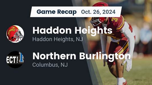 Football Recap: Northern Burlington Comes Up Short