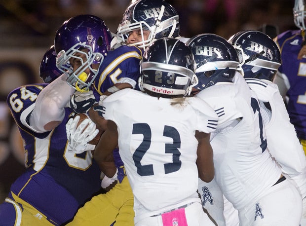 Bakersfield and its swarming defense check in at No. 11 this week.