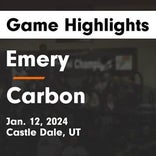 Basketball Game Recap: Carbon Dinos vs. Emery Spartans