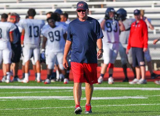 Head coach Tom Westerberg