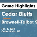 Cedar Bluffs piles up the points against Iowa School for the Deaf