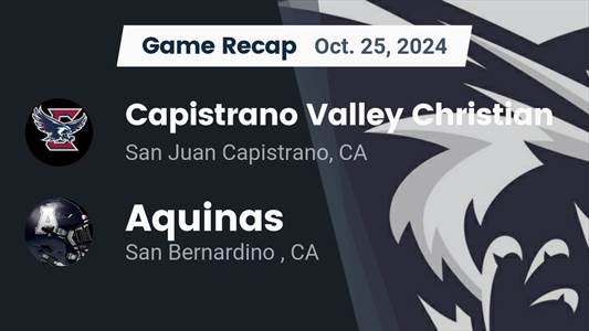 Football Game Preview: Capistrano Valley Christian Eagles vs. Bi