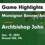 Basketball Game Recap: Monsignor Bonner/Archbishop Prendergast Catholic Friars/Pandas vs. Devon Prep Tide