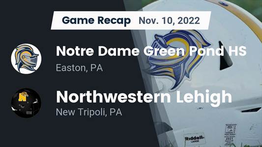 Football Game Preview: Notre Dame-Green Pond Crusaders vs. Wilson Area Warriors