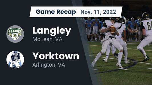 Football Game Preview: Langley Saxons vs. Yorktown Patriots