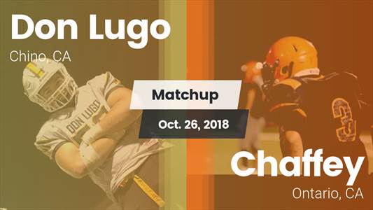 Football Game Recap: Don Lugo vs. Chaffee