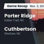 Football Game Recap: Cuthbertson Cavaliers vs. Porter Ridge Pirates