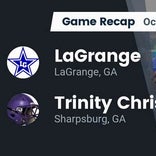 Football Game Recap: Trinity Christian Lions vs. Troup County Tigers