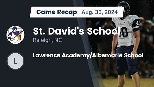 Football Recap: St. David's Comes Up Short Despite  Benjamin You