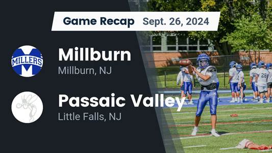 Football Recap: Millburn Snaps Six-Game Streak of Wins on the Ro