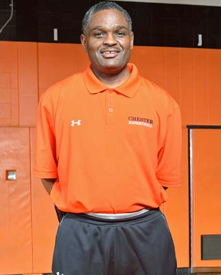 Head coach Larry Yarbray