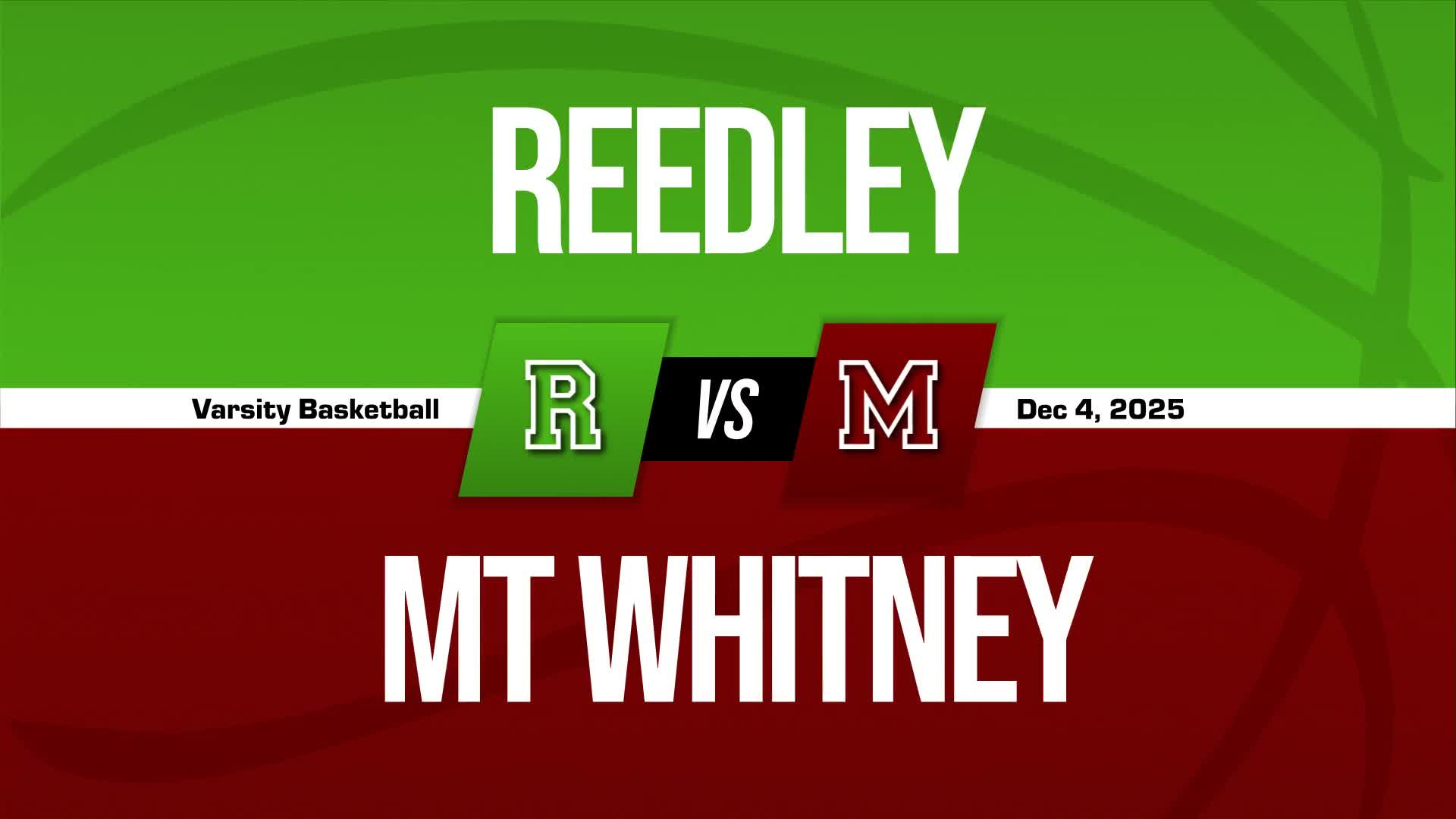 Basketball Recap: Mt. Whitney Gets the Win + How To Watch