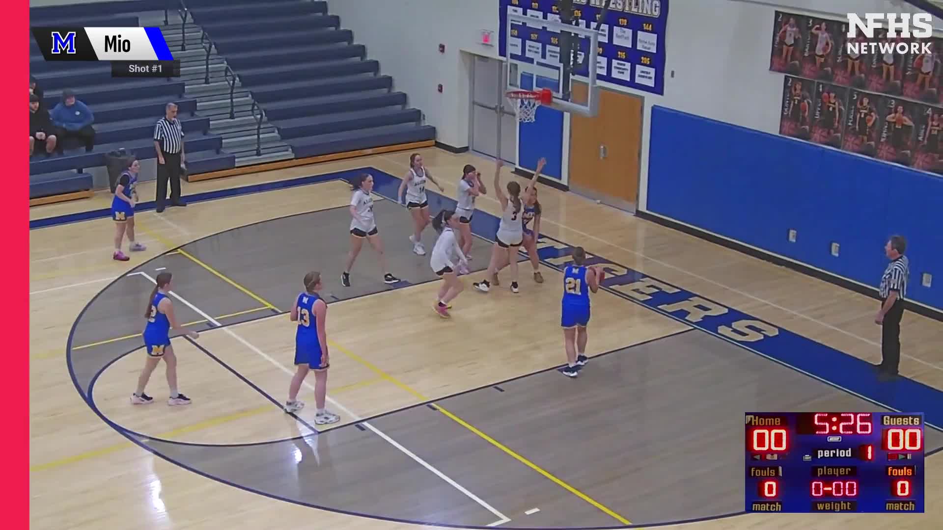 Basketball Recap: Mio-Au Sable Extends Winning Streak to Five