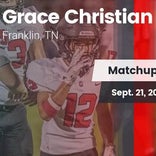 Football Game Recap: Grace Christian Academy vs. McEwen