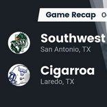 Football Game Recap: Cigarroa Toros vs. Southwest Dragons