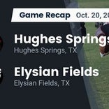 Football Game Recap: Hughes Springs Mustangs vs. Elysian Fields Yellowjackets