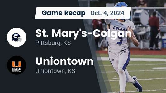 Football Recap: St. Mary's-Colgan Skates Past Uniontown with Eas